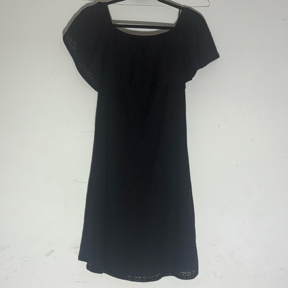Apt 9 Women’s Elegant Black Flowy Stretchy Dress SZ M - Picture 5 of 7